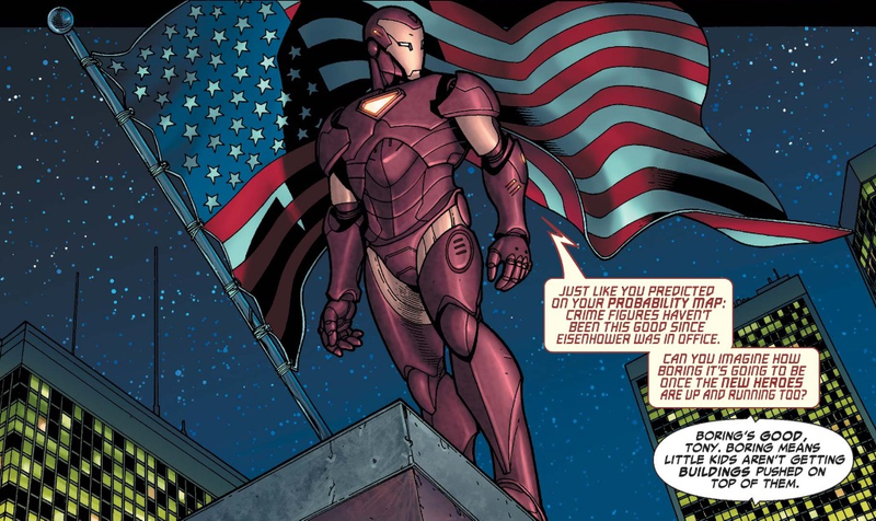 Illustration for article titled With Civil War, Marvel dusted off inane source material for superfights